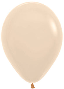 18 Pastel Matte Nude Sempertex Balloons