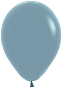 18 Pastel Dusk Blue Sempertex Balloons