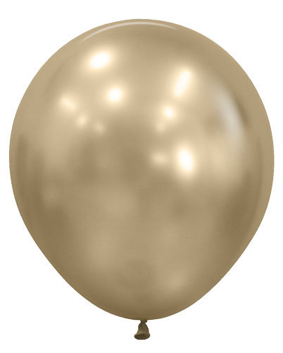 18 Silk Gold Dust Sempertex Balloons