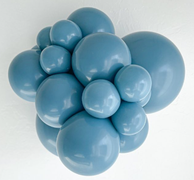 24" Blue Slate TUFTEX Balloons