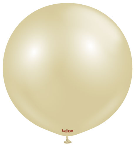 24 Aura Antique Gold Kalisan Balloons (2 pack)