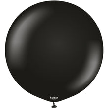 24 Standard Black Kalisan Balloons (2 pack)