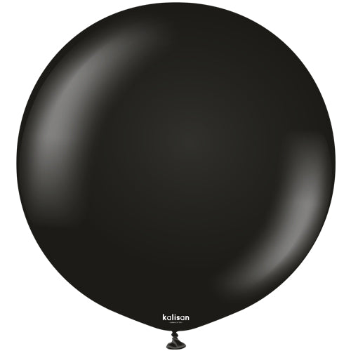 36 Standard Black Kalisan Balloons