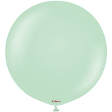 24 Macaron Green Kalisan Balloons (2 pack)