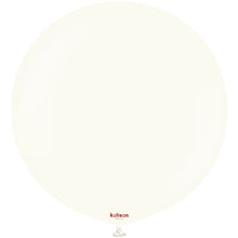 24 Retro White Kalisan Balloons (2 pack)