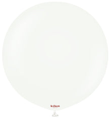 24 Standard White Kalisan Balloons (2 pack)