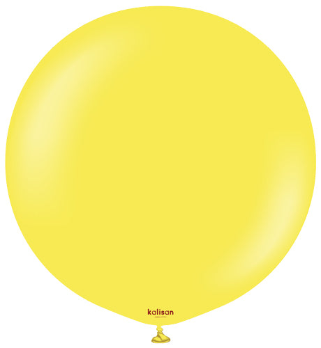 36 Standard Yellow Kalisan Balloons