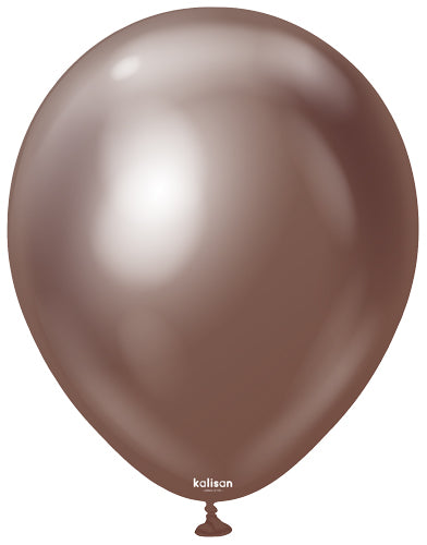 5" Mirror Chocolate Balloons