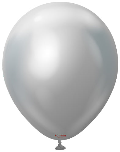 5" Mirror Silver Balloons