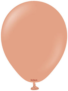 18" Standard Clay Pink Balloons