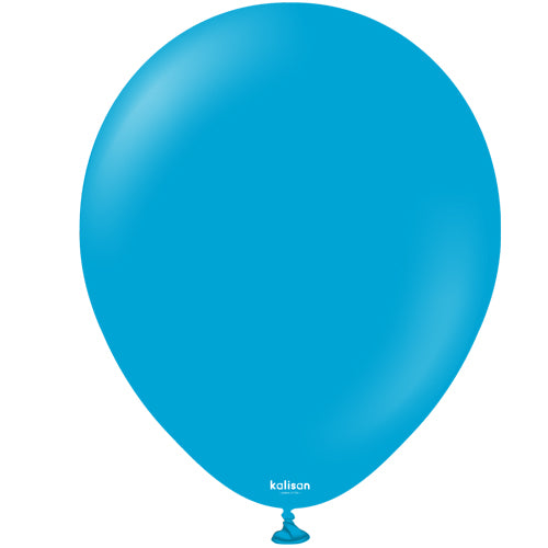 5 Standard Caribbean Blue Kalisan Balloons