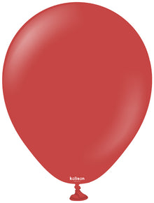 18 Standard Deep Red Kalisan Balloons