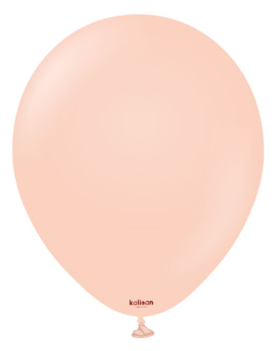 5” Macaron Salmon Kalisan Balloons