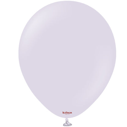 12 Macaron Lilac Kalisan Balloons