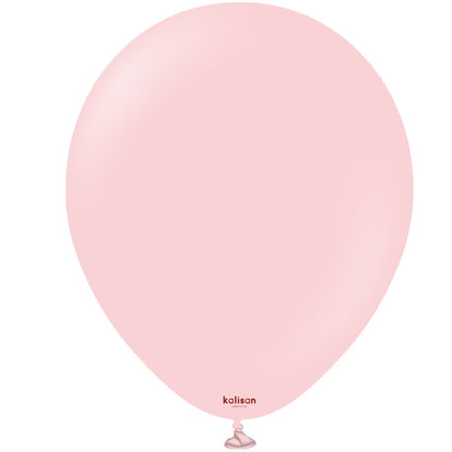 12 Macaron Pink Kalisan Balloons