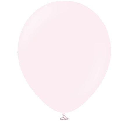 12 Macaron Pale Pink Kalisan Balloons