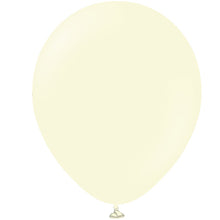 12 Macaron Pale Yellow Kalisan Balloons