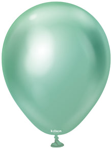 12" Mirror Green Kalisan Balloons