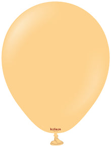 5" Standard Peach Balloons