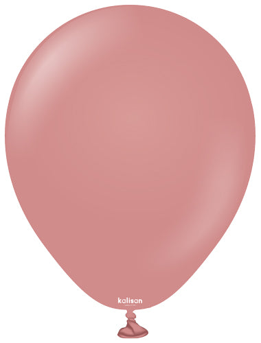 12" Retro Rosewood Balloons