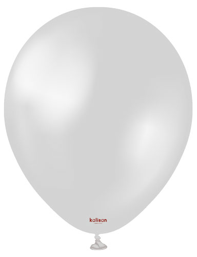 5 Inch Metallic Silver Kalisan Balloons
