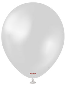 5 Inch Metallic Silver Kalisan Balloons