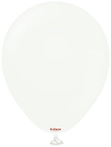 5" 1000 Count Standard White Kalisan Balloons