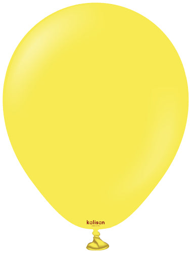 12" Standard Yellow Balloons