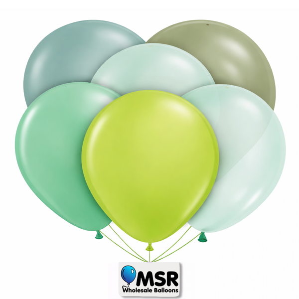Green Latex Balloons