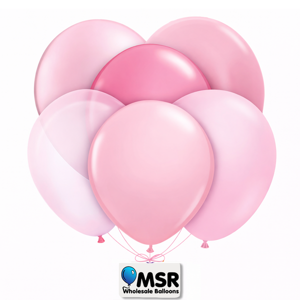 Light Pink Latex Balloons