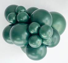 5" Metallic Forest Green TUFTEX Balloons