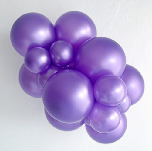 11" Metallic Lilac TUFTEX Balloons