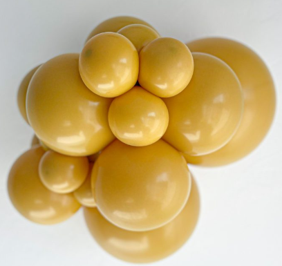 5" Mustard TUFTEX Balloons