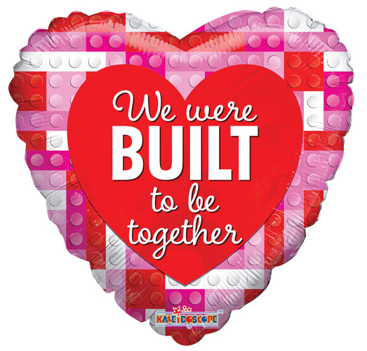 Built to be Together Foil Balloons