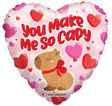 You Make Me So Capy Foil Balloons