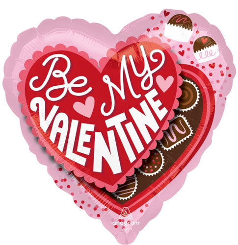 Valentine Heartfelt Delights Foil Balloons