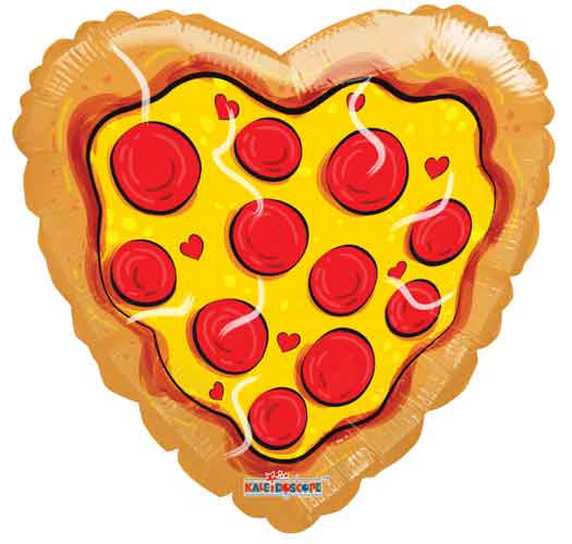 Love Pizza Balloons
