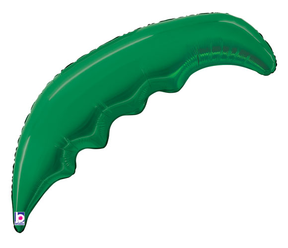 Emerald Green Palm Frond Shape