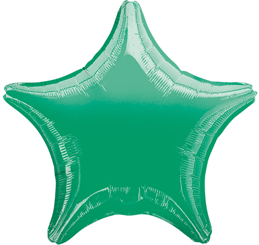 19 Inch Metallic Green Star