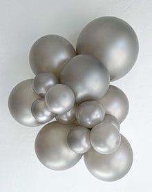 11" Silver TUFTEX Balloons