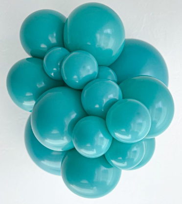 24" Teal TUFTEX Balloons