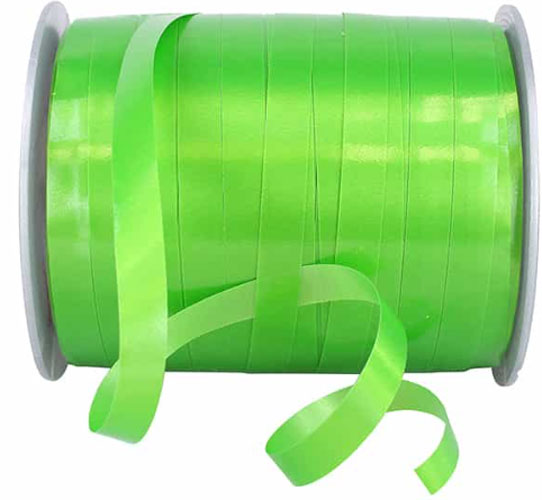 3/8 Wide Reliant Lime Curling Ribbon