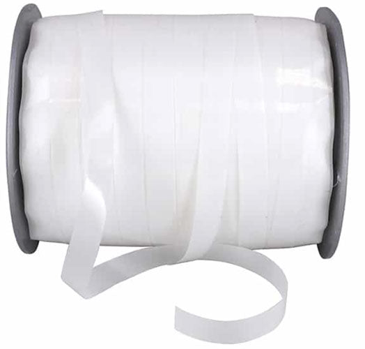 3/8 Wide Reliant White Curling Ribbon