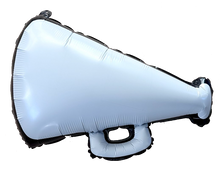 White Megaphone Shape